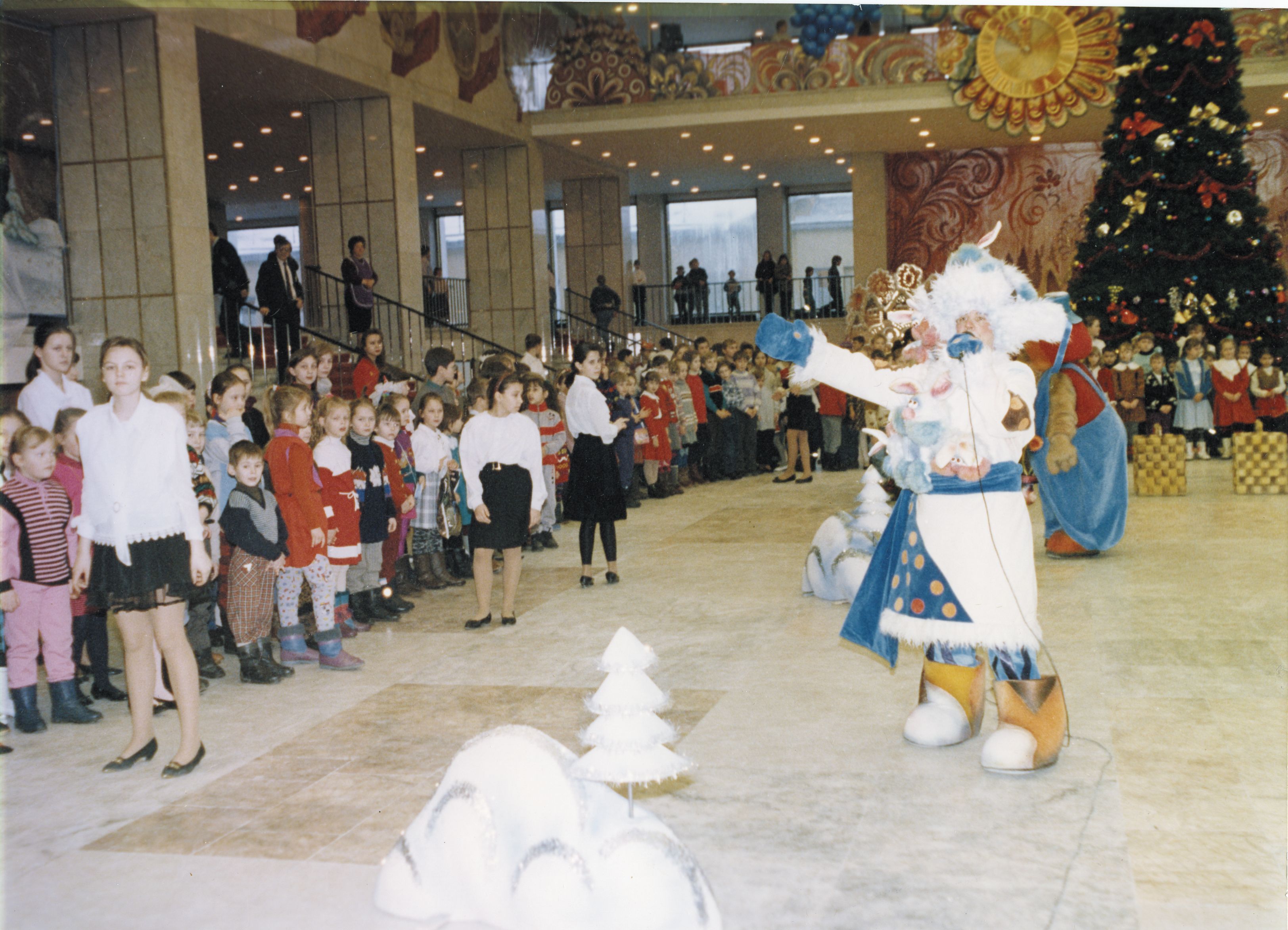 Новогодняя елка в Кремле. 1995 г.