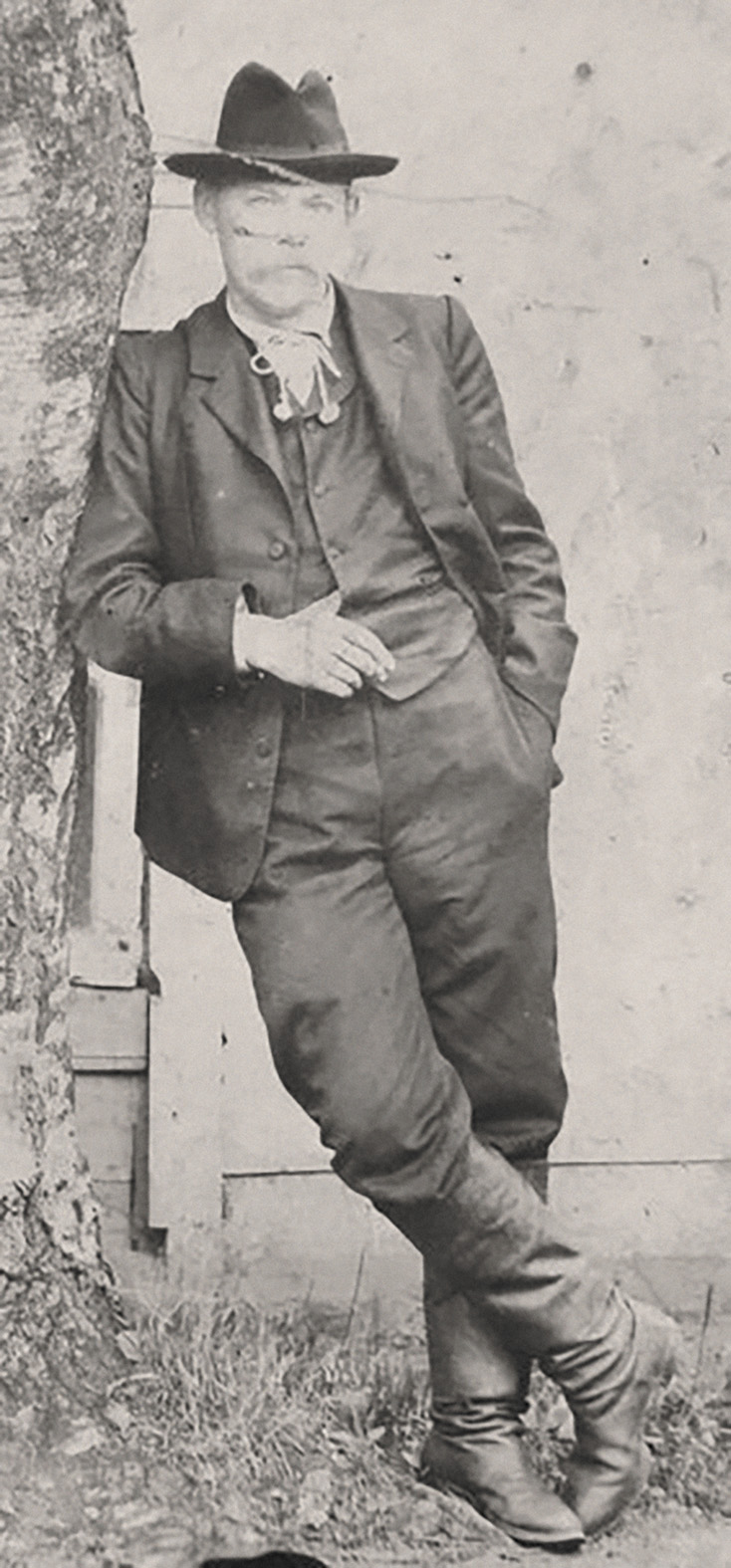 Инженер А. Ф. Баталин. Фото из Музея железных дорог в Санкт-Петербурге. 190-ее гг.