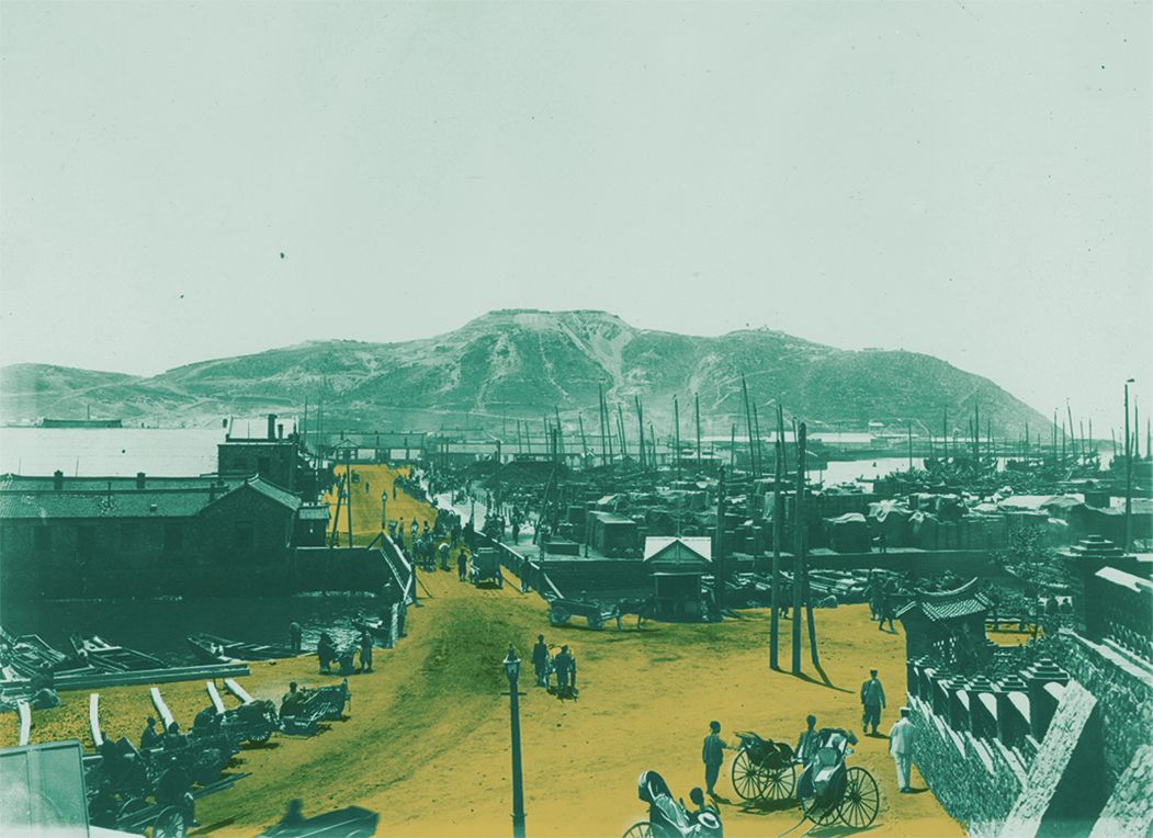 Вид набережной Порт-Артура
