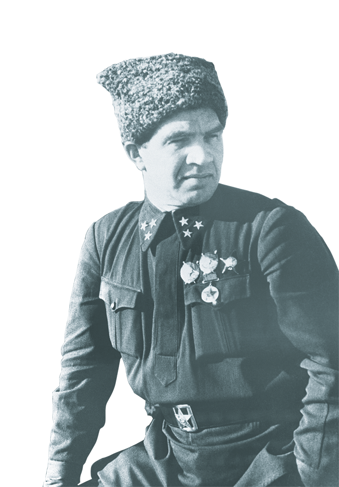 Генерал-лейтенант В. И. Чуйков. Сталинград, ноябрь 1942 г. Фотохроника ТАСС